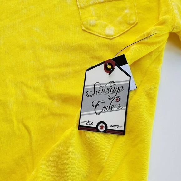 Sovereign Code Toddler Distressed Shirt - Yelllow - Picture 2 of 4